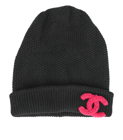 Chanel CC Beanie, front view